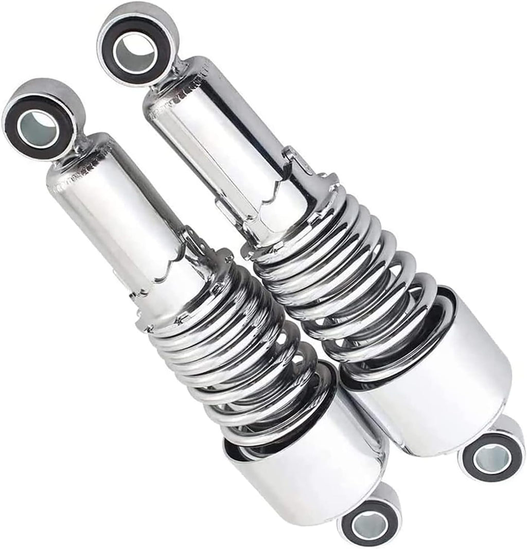 267mm 10.5" Rear Shock Absorber Chrome (A Pair) Y42145