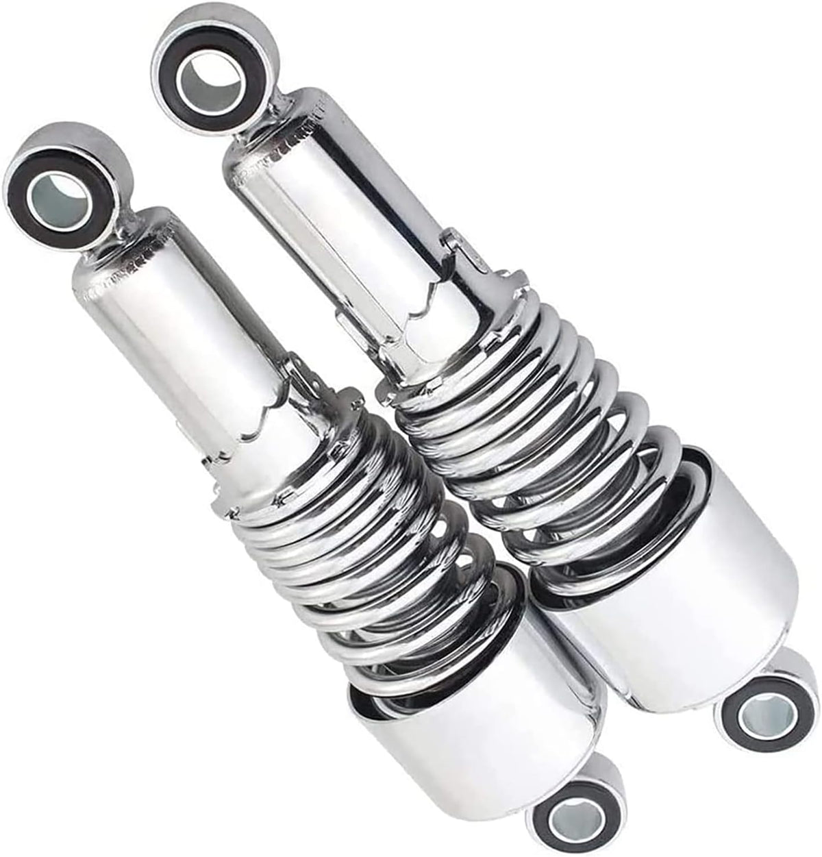 267mm 10.5" Rear Shock Absorber Chrome (A Pair) Y42145