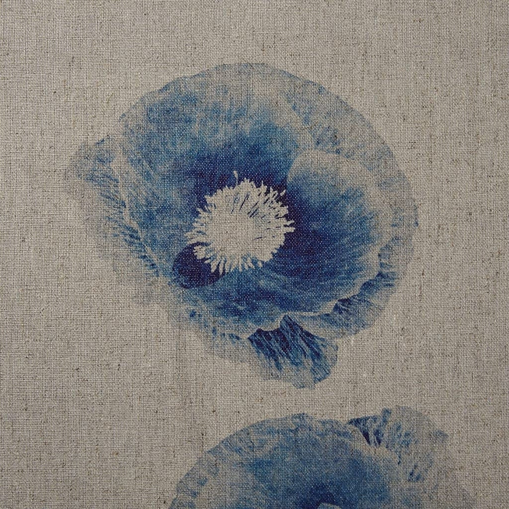 Blue Print Botanicals 3-Piece Framed Canvas Wall Art Set P74915