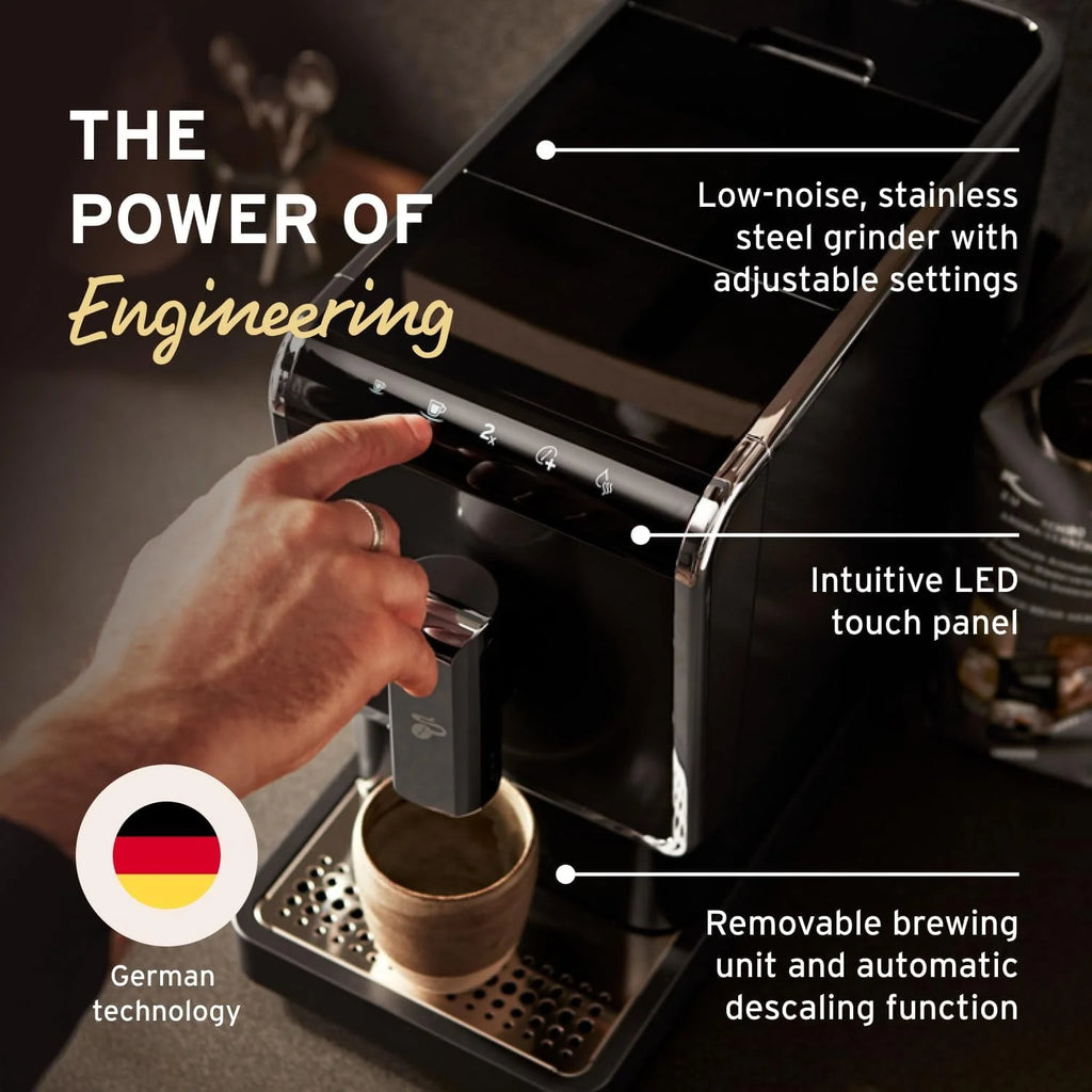 Single Serve Coffee Maker with Built-in Grinder O100