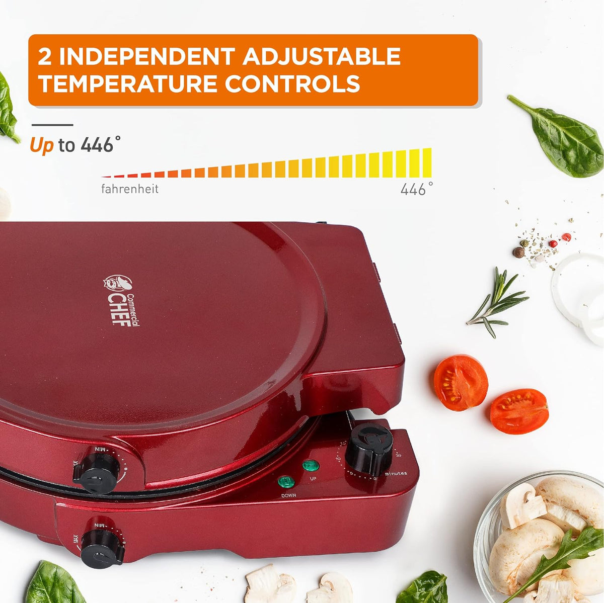 Countertop Pizza Maker Electric Grill T357