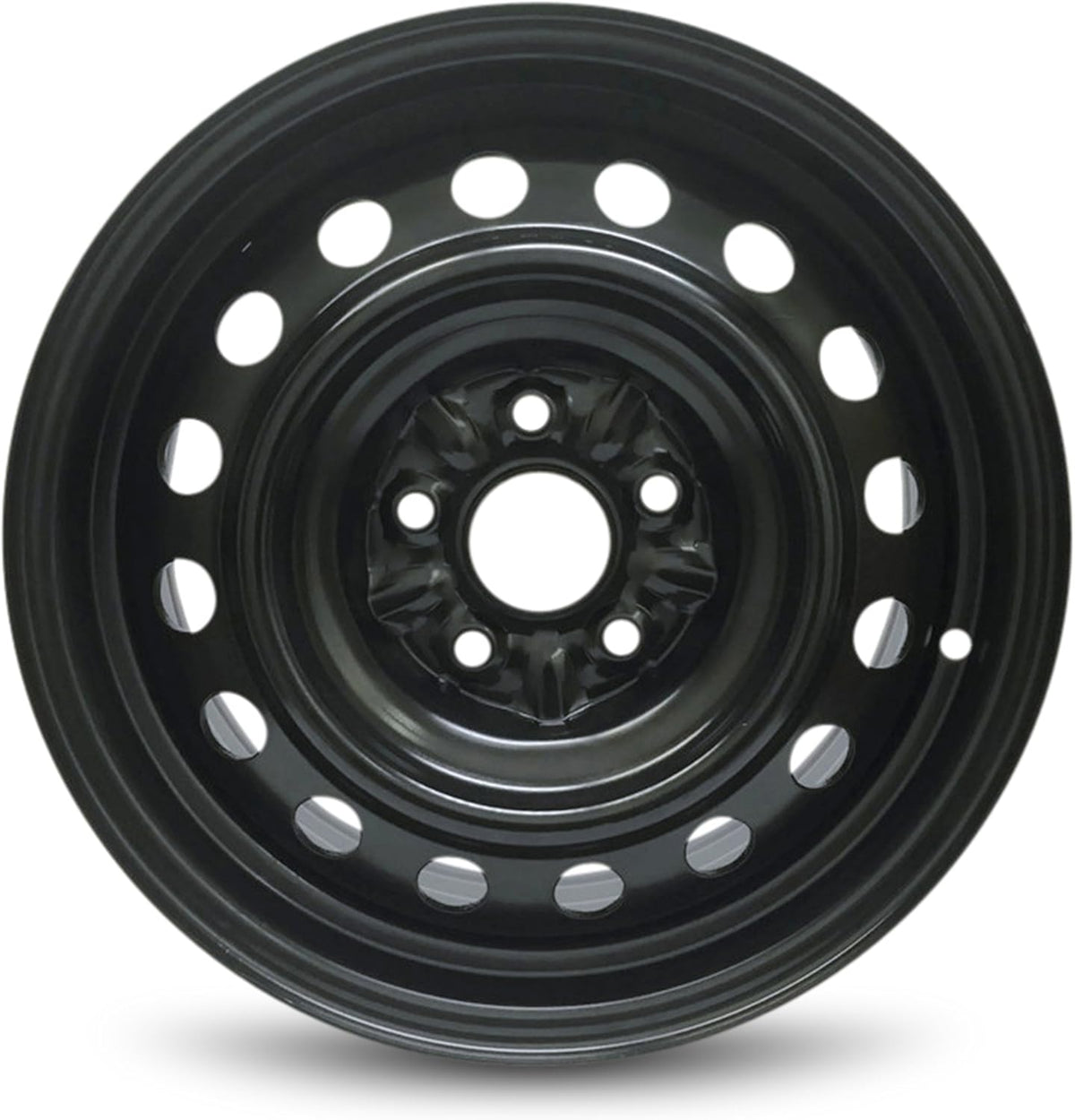 Black Steel Rim 16 Inch 5 Lug R4261