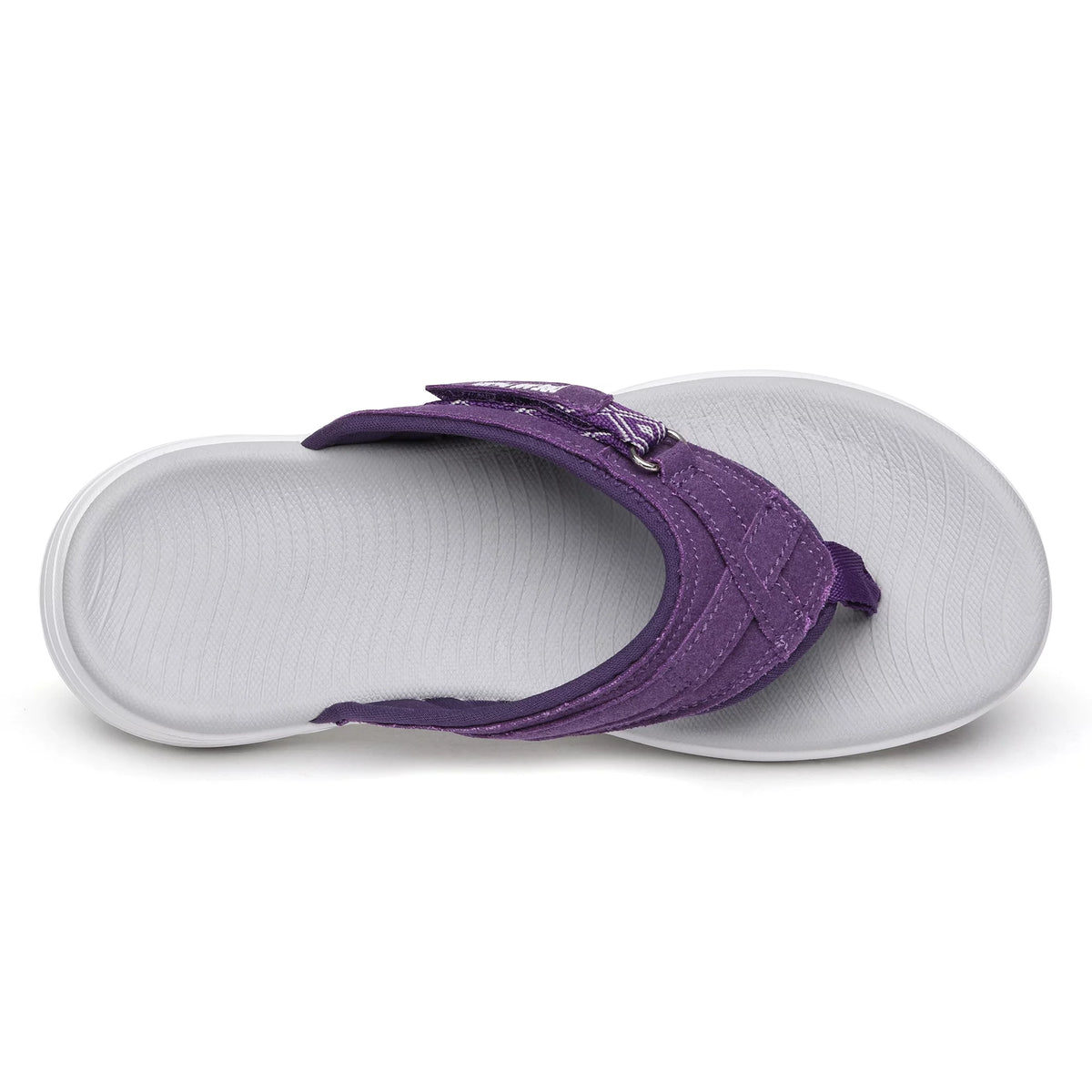 Women's Arch Support Soft Cushion Flip Flops Thong Sandals Slippers PURPLE Size 6 A29772
