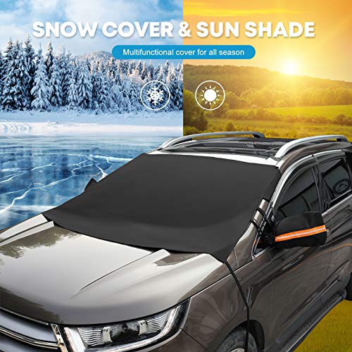600D Windshield Cover with Side Covers 76 x 49 inches O68973