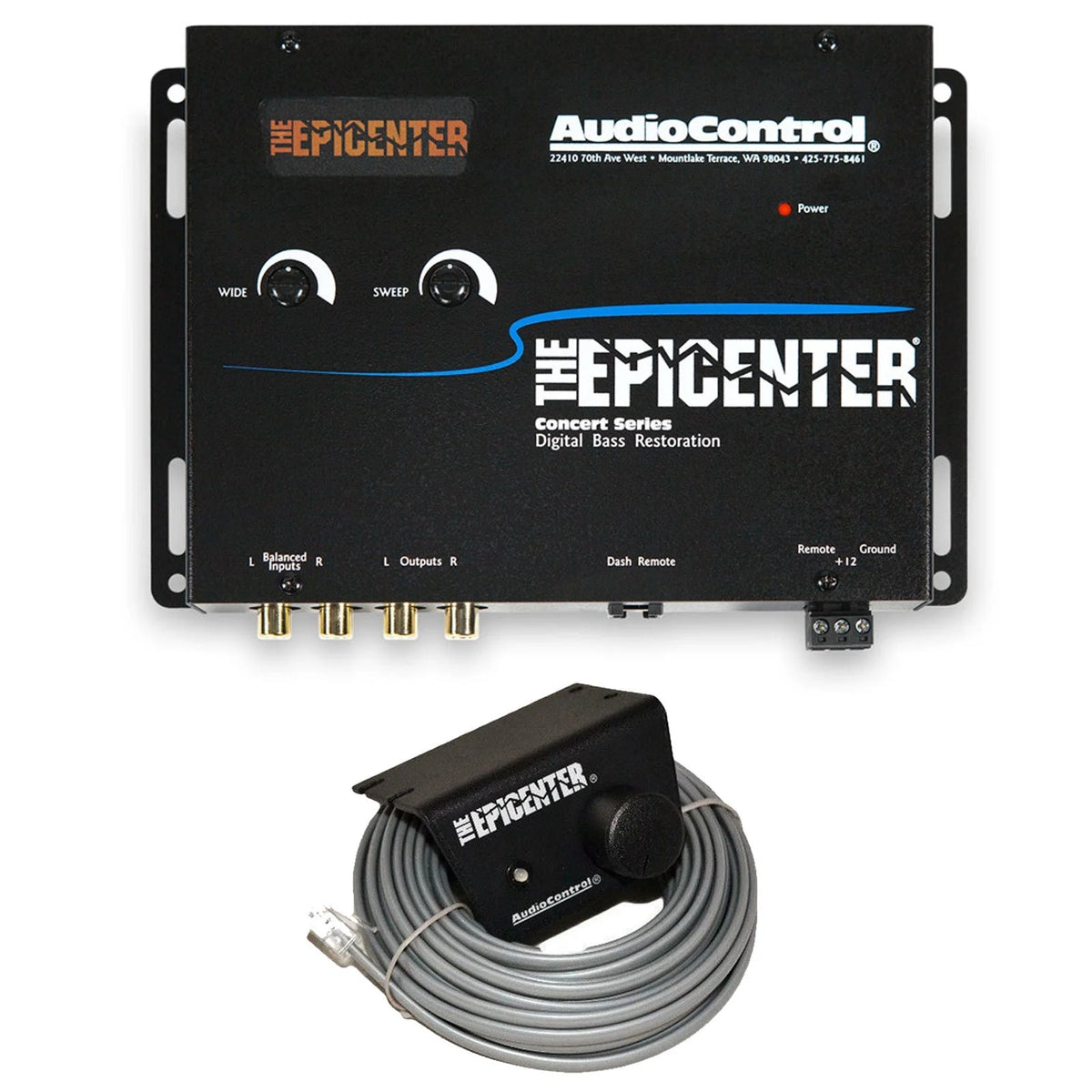 Black Digital Bass Enhancer Restoration Processor J75889