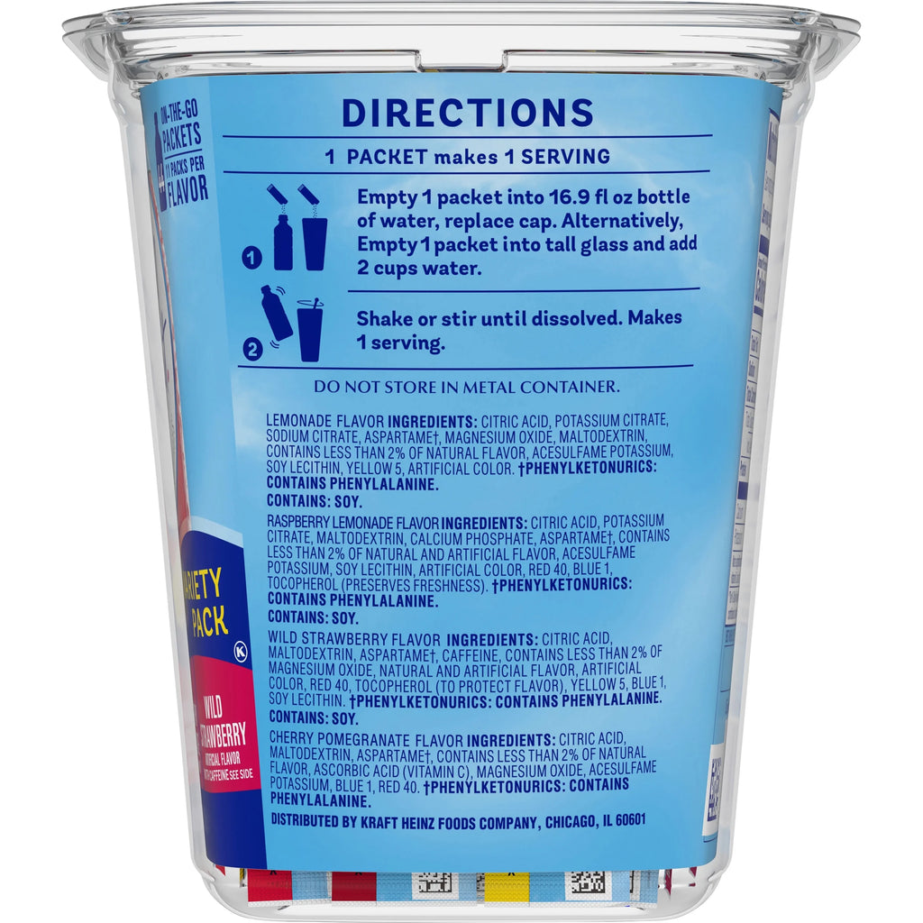 44 ct Powdered Drink Mix Variety Pack J650