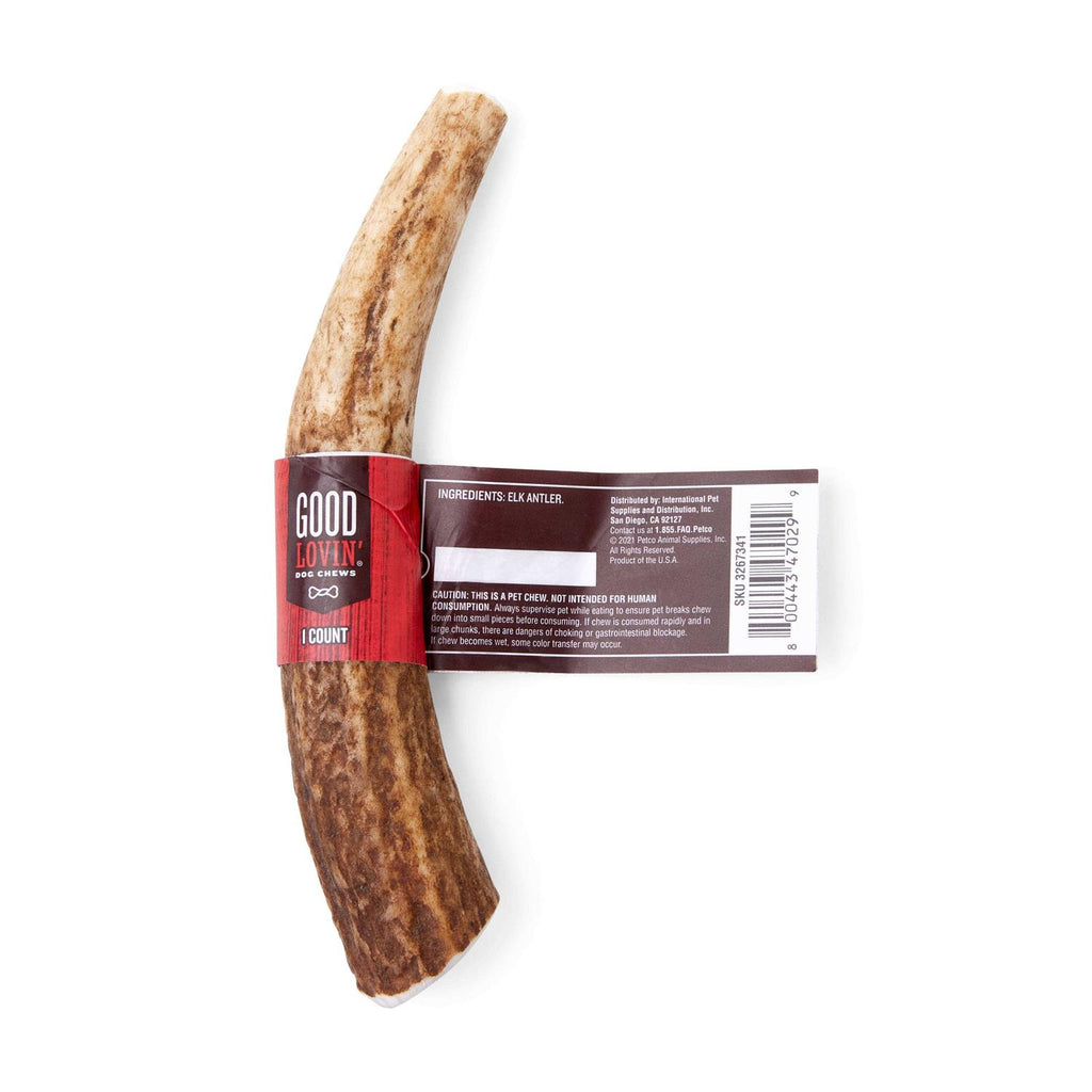 Whole Elk Antler Dog Chew U433
