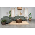 Upholstered Fabric Sofa Set with Track Arms R112527