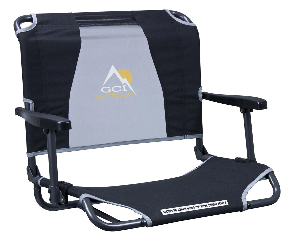 Folding Stadium Seat with Armrest, Red X73678
