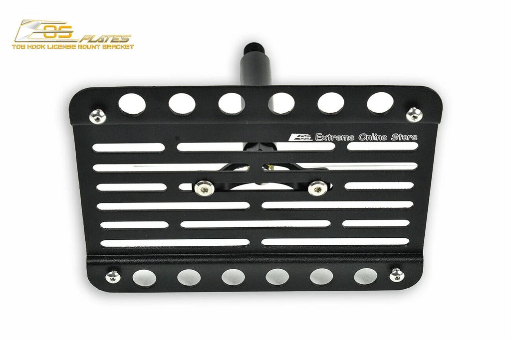 Front Bumper Tow Hook License Plate Relocator Mount Bracket L666577