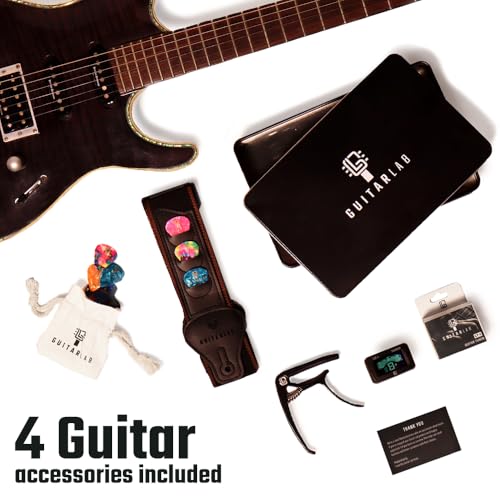Guitar Accessories Kit with Strap, Capo, Tuner, Picks Y822