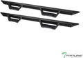 Matte Black Steel Drop Step Side Nerf Bars L5965