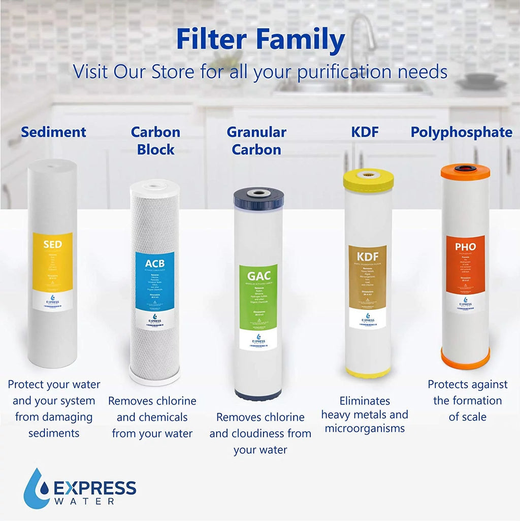 Sediment Replacement Filter 5 Micron 4.5" x 20" Water Filter W784476