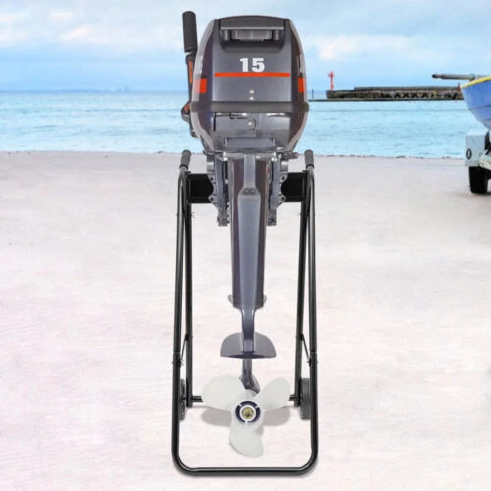 Outboard Motor Boat Engine Trolley Stand Carrier Cart Dolly 154LB X24493