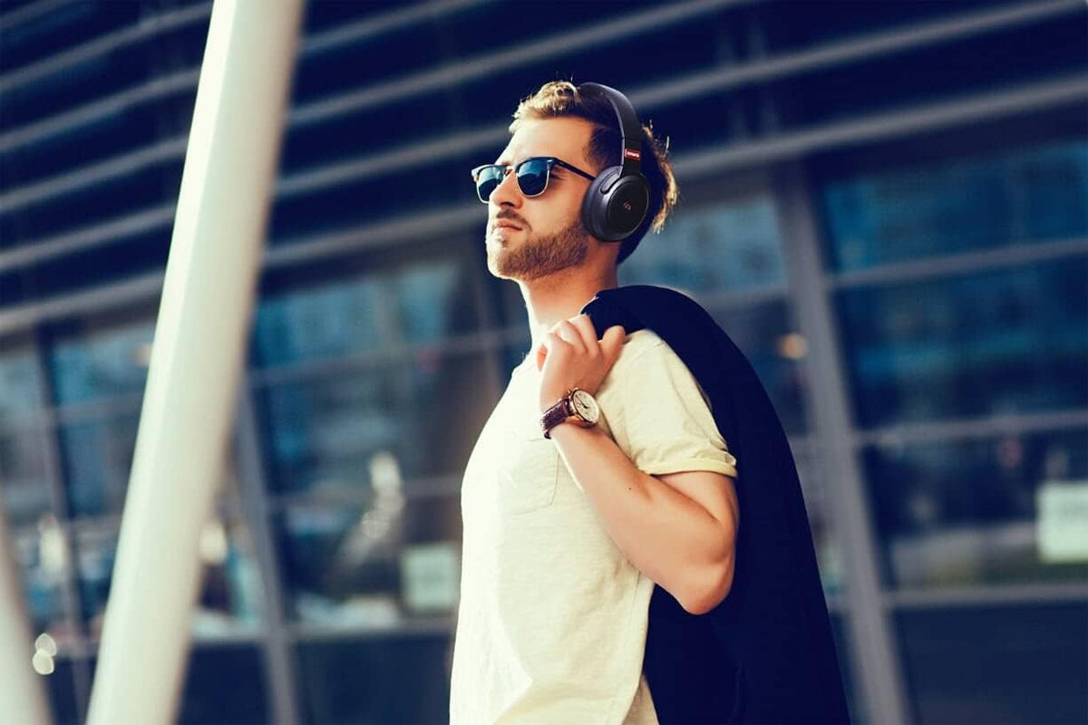 Bluetooth Active Noise Cancelling Over Ear Headphones E915