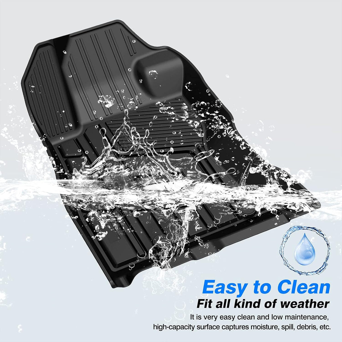 TPE All-Weather Car Floor Mats Full Set L57123