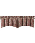 Red Valance Set of 2 O6322