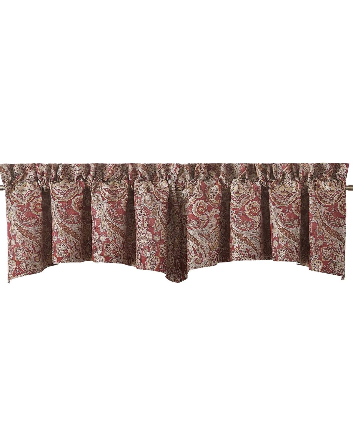 Red Valance Set of 2 O6322