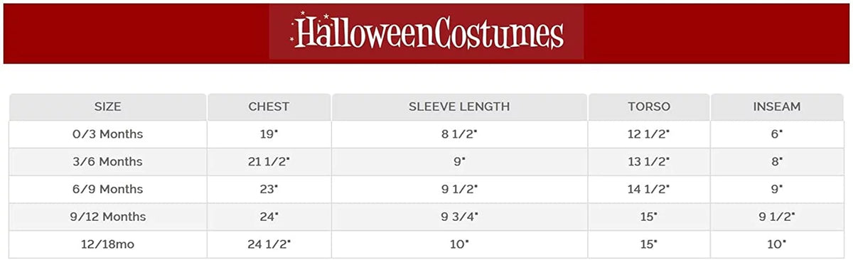 Infant Costume P74119