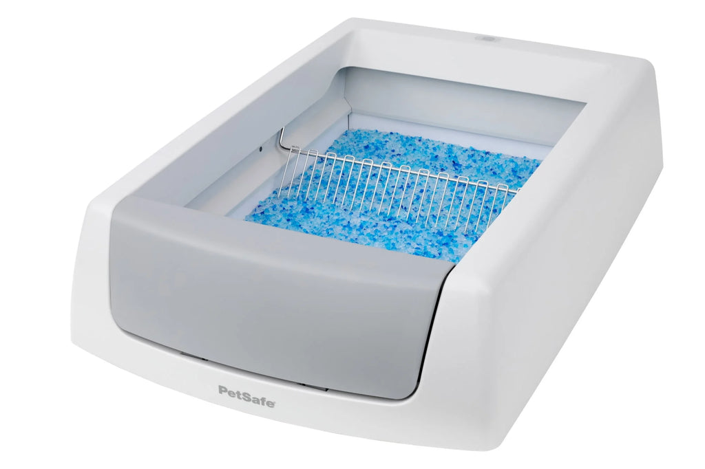 Gray Self-Cleaning Cat Litter Box B274