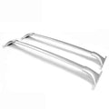 Roof Rack Cross Bar Aluminum Silver Pair O231427