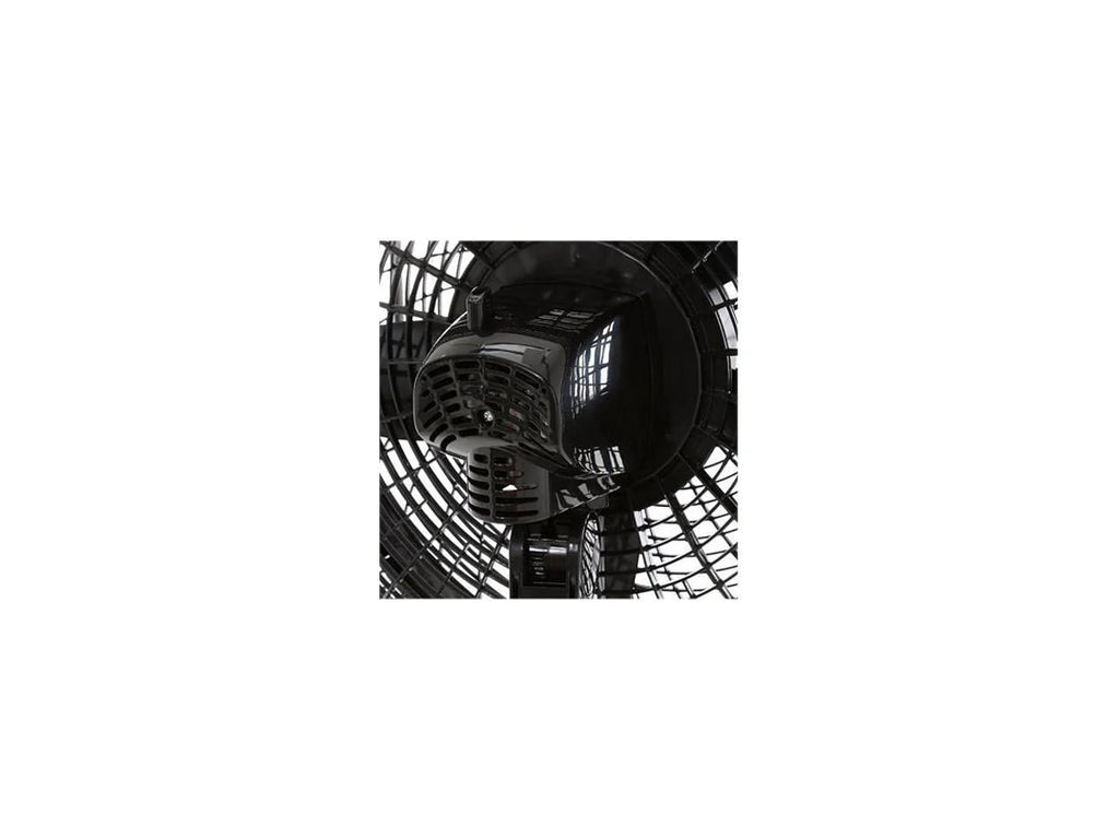 18 Oscillating Pedestal Fan with Remote, 3 Speeds, Black I706540