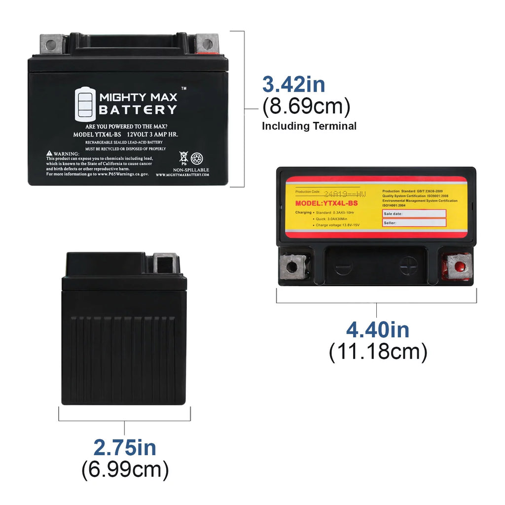 Deep Cycle Battery 3 Pack A452