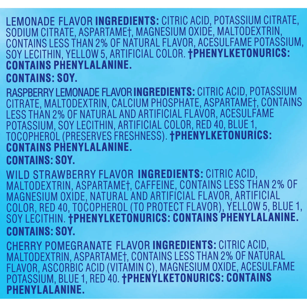 44 ct Powdered Drink Mix Variety Pack J650