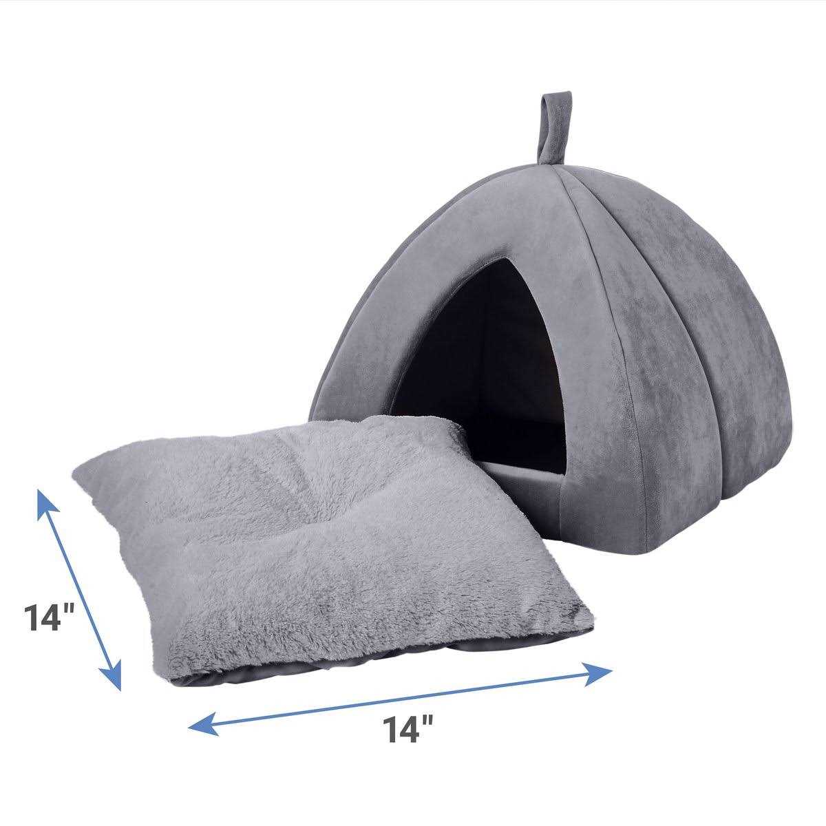 Covered Tent Cat & Dog Bed D66390