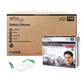 Clear Polycarbonate Safety Glasses, Case of 12 Boxes X566173