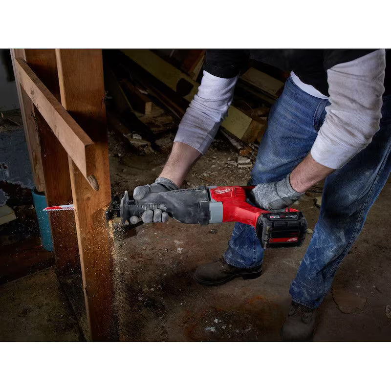 18V Cordless Reciprocating Saw with Two 3.0Ah Batteries F924