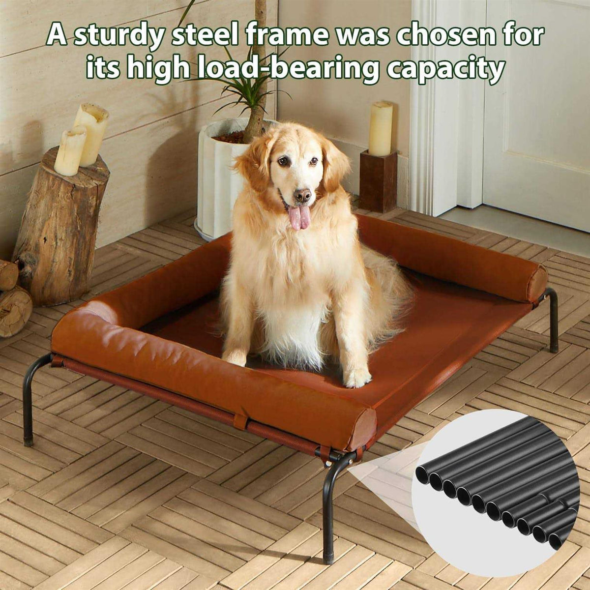 Large Elevated Cooling Dog Bed B97626