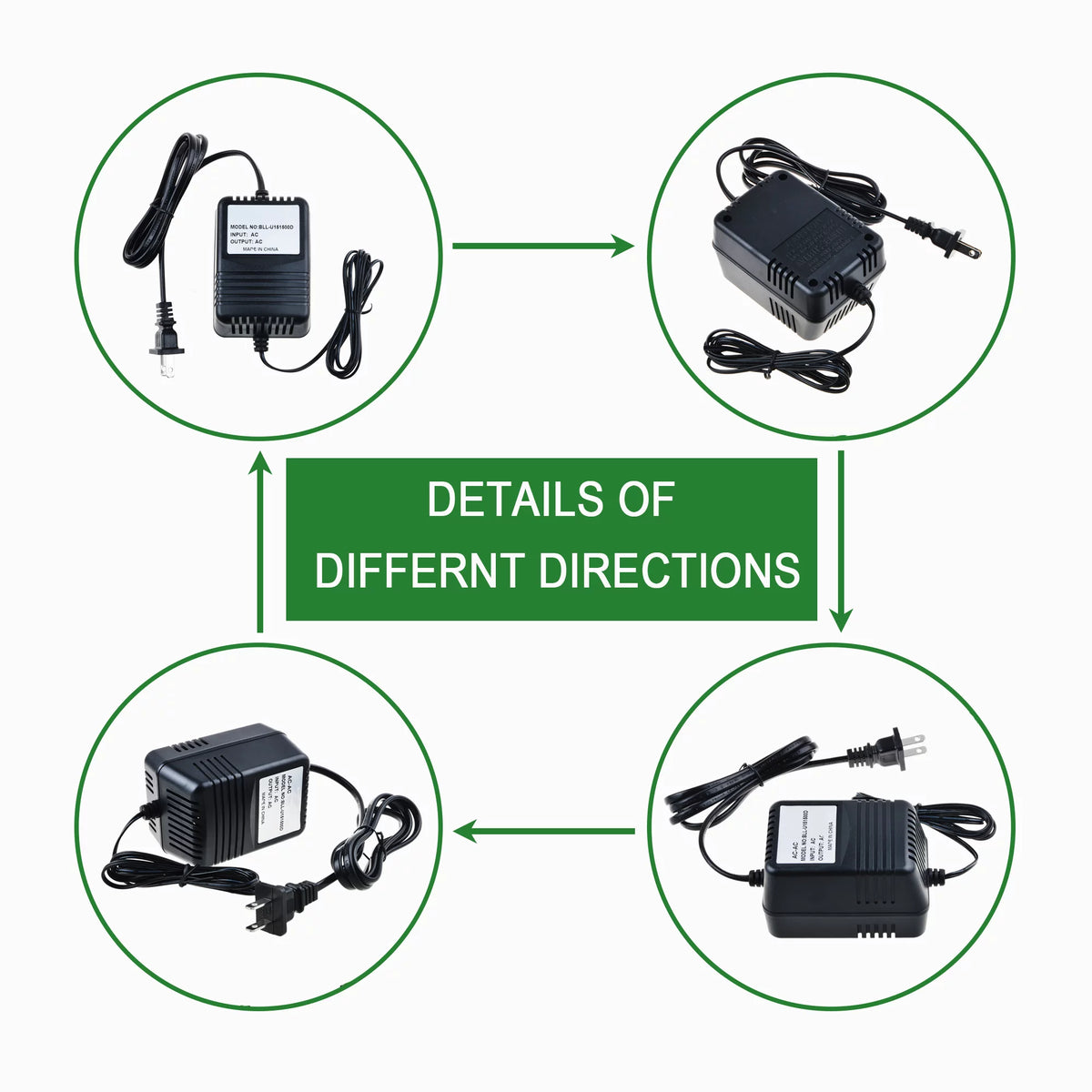 AC/AC Adapter 12V 1700mA Power Supply V122