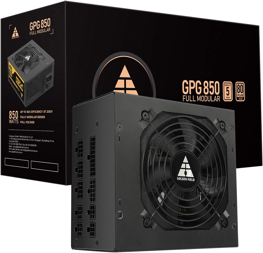 850W Full Modular 80 Plus Gold ATX Power Supply Z32211