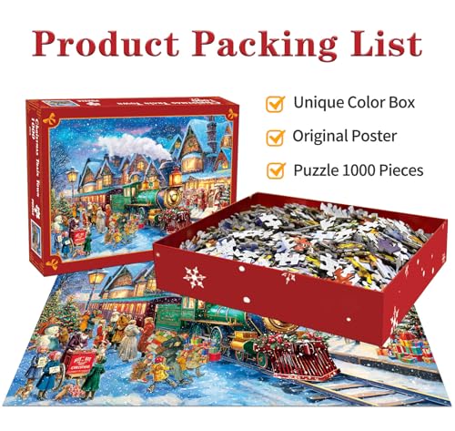 1000 Piece Christmas Jigsaw Puzzle A541215