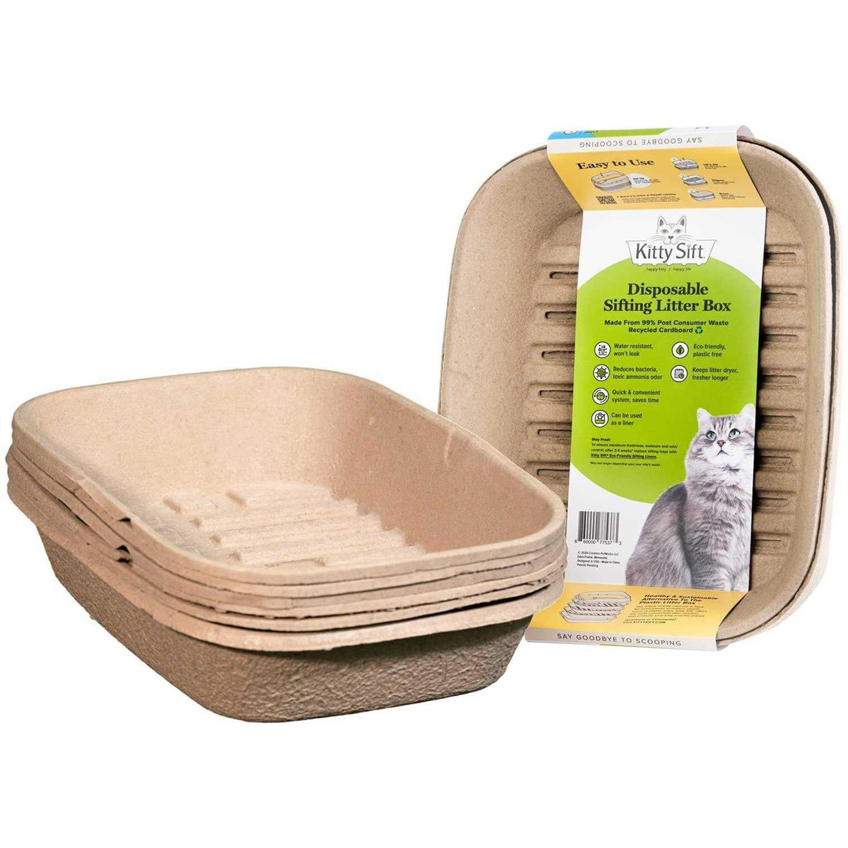 Disposable Sifting Litter Box Z42206