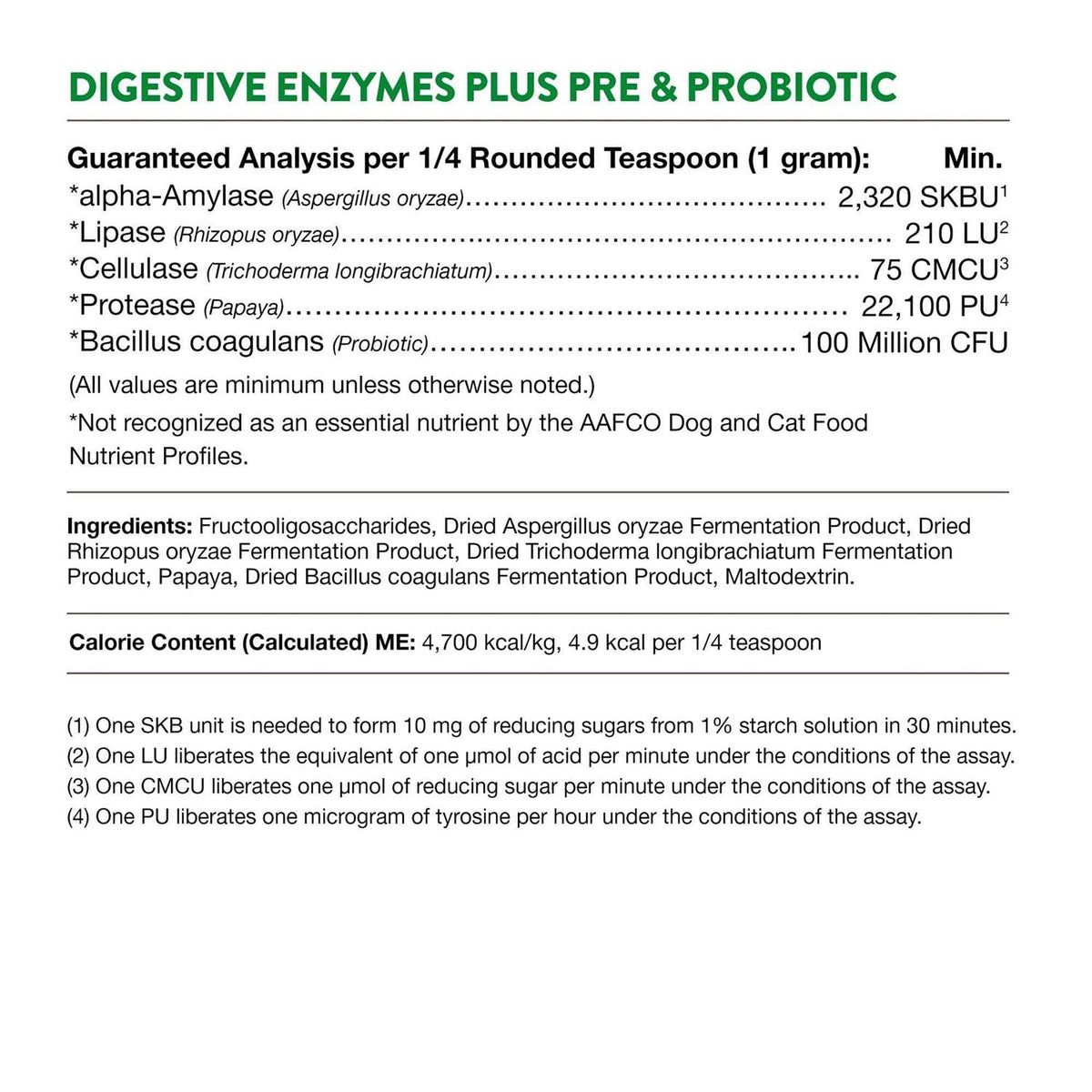 Digestive Enzymes Powder Y5620
