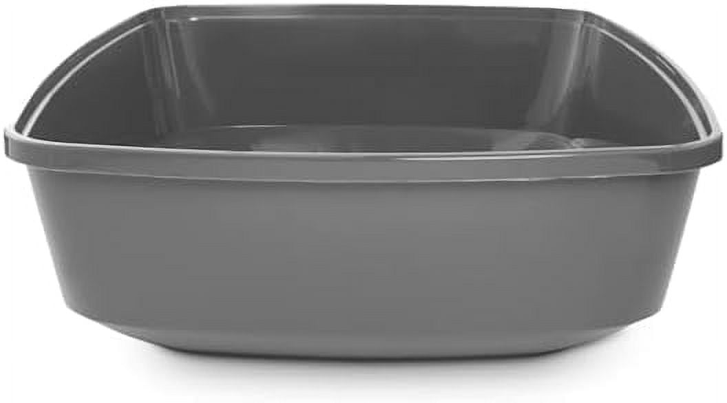 Charcoal Open Cat Litter Box X70747
