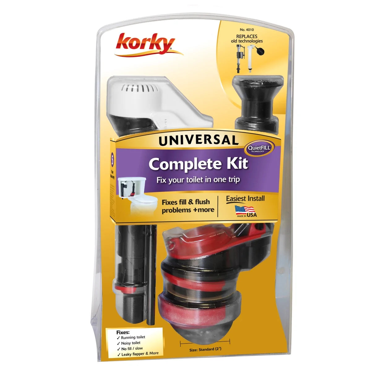 2-inch Complete Toilet Repair Kit, 1-Pack J4579