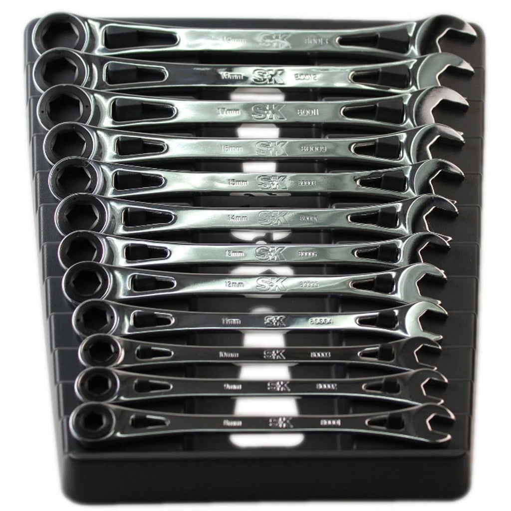 12 PC Metric Ratcheting Wrench Set S8232