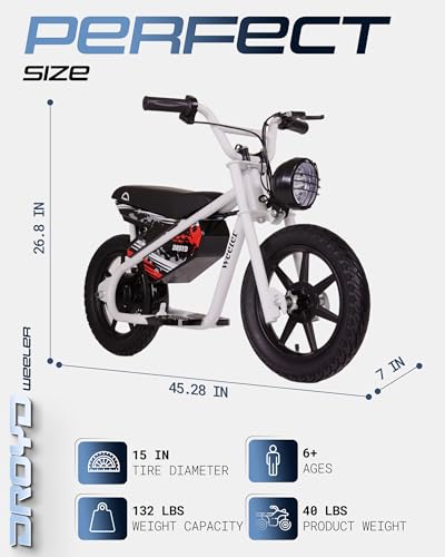 Electric Mini Bike, 200W Motor, 2 Speed Settings, 24V 8Ah Battery, Rear Disc Brake, 15" Tires E82969