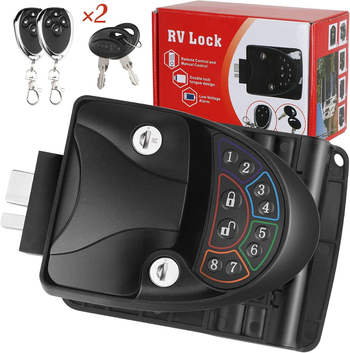 Keyless Entry RV Door Lock with Deadbolt T217301