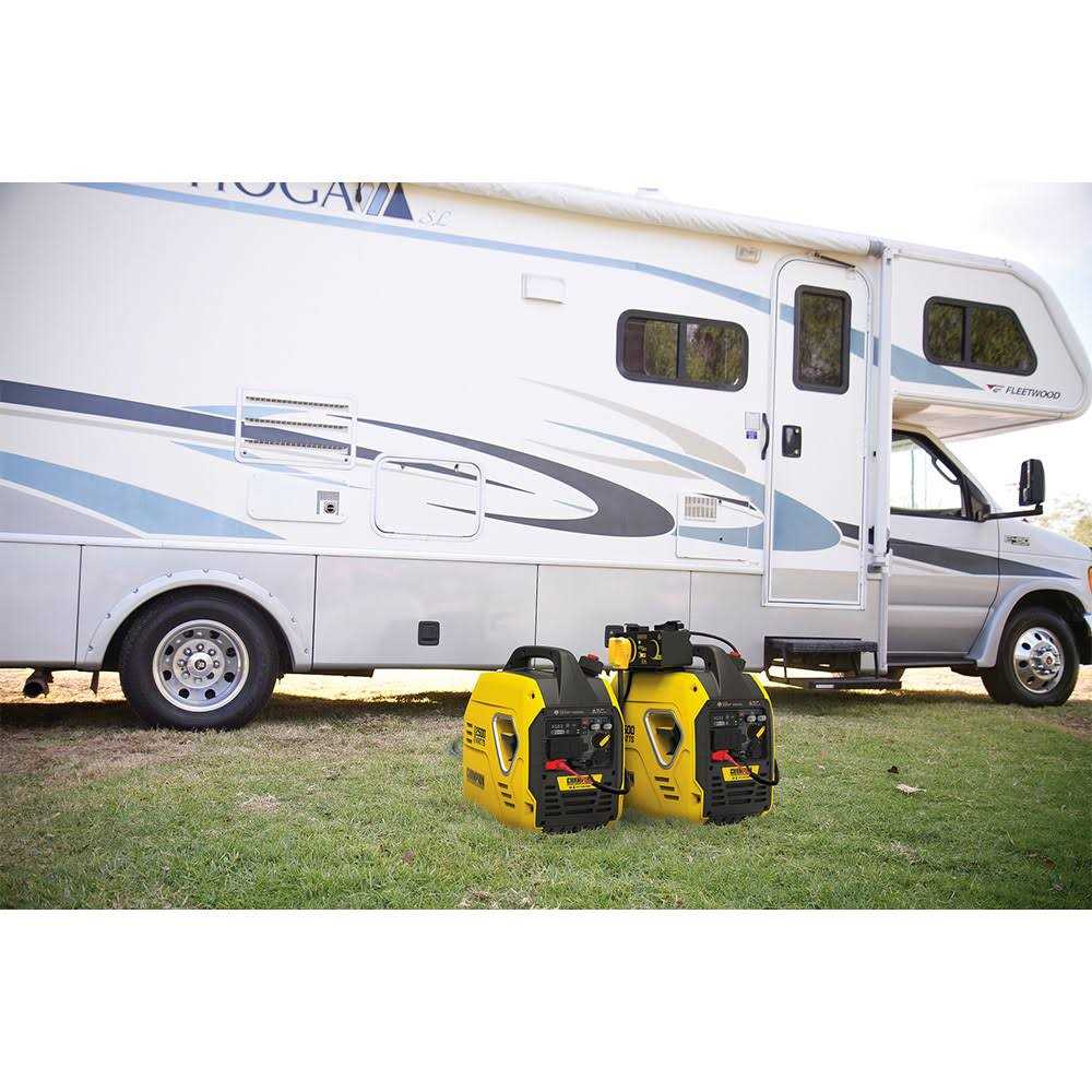 2500-Watt Inverter Generator with CO Shield M929