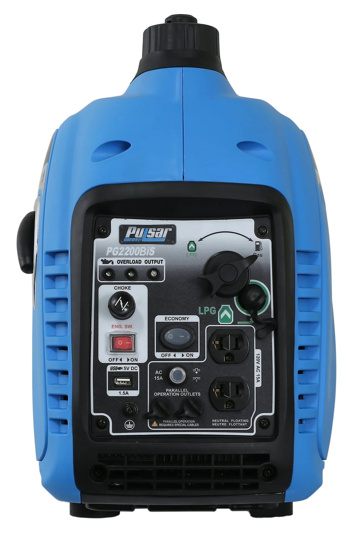 2,200 Watt Dual-Fuel Portable Inverter Generator Z28124