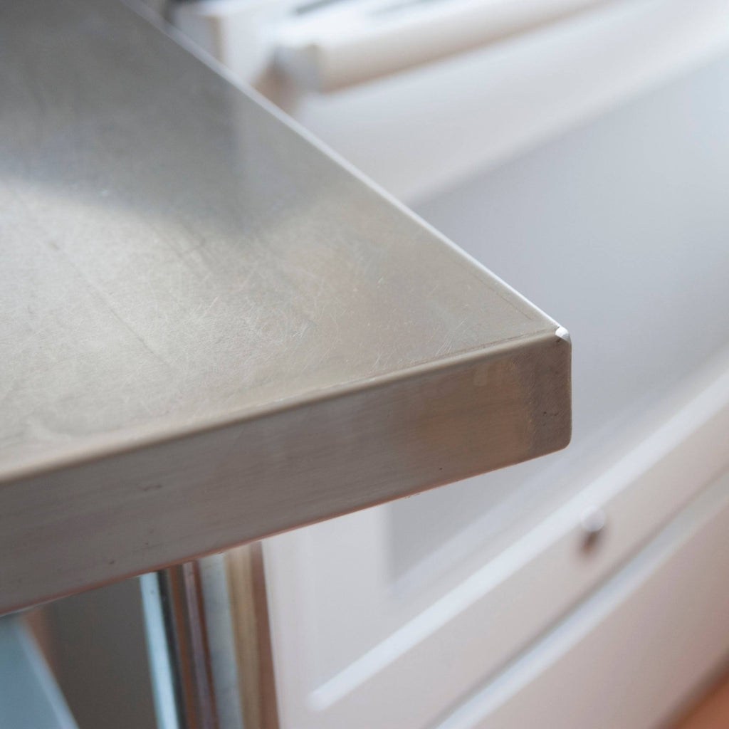 Stainless Steel Work Table with Casters 24 x 72 Inches O982