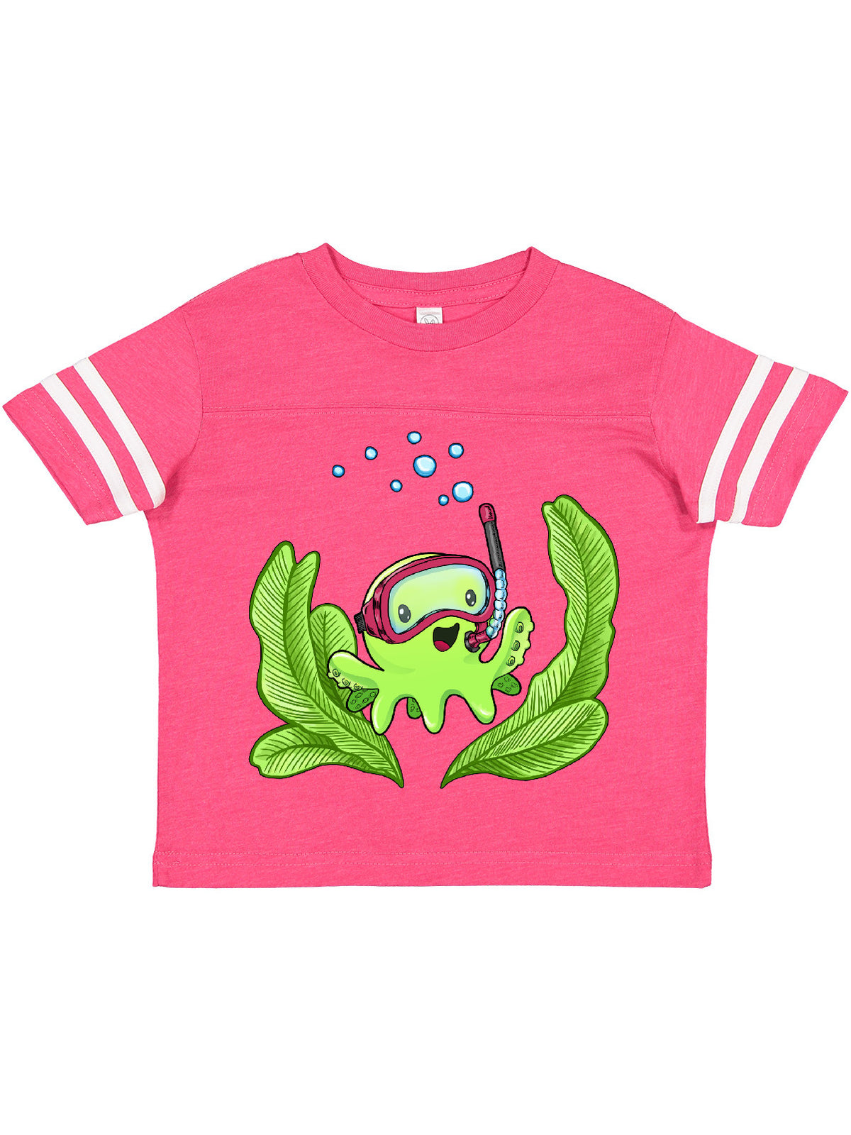 Octopus Snorkeling Mask Toddler T-Shirt R353