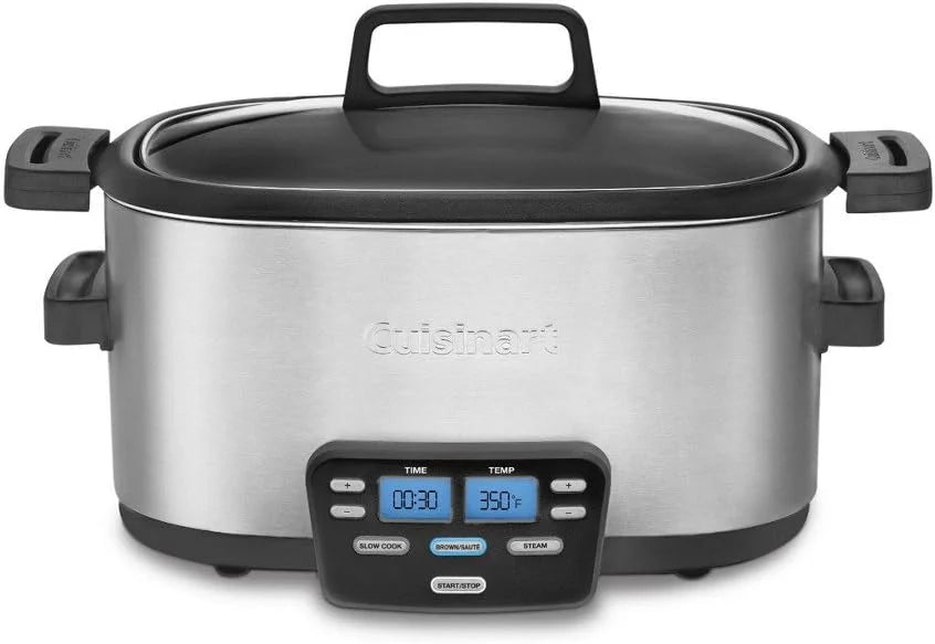 6 Quart 3-in-1 Stainless Steel Multicooker I92720