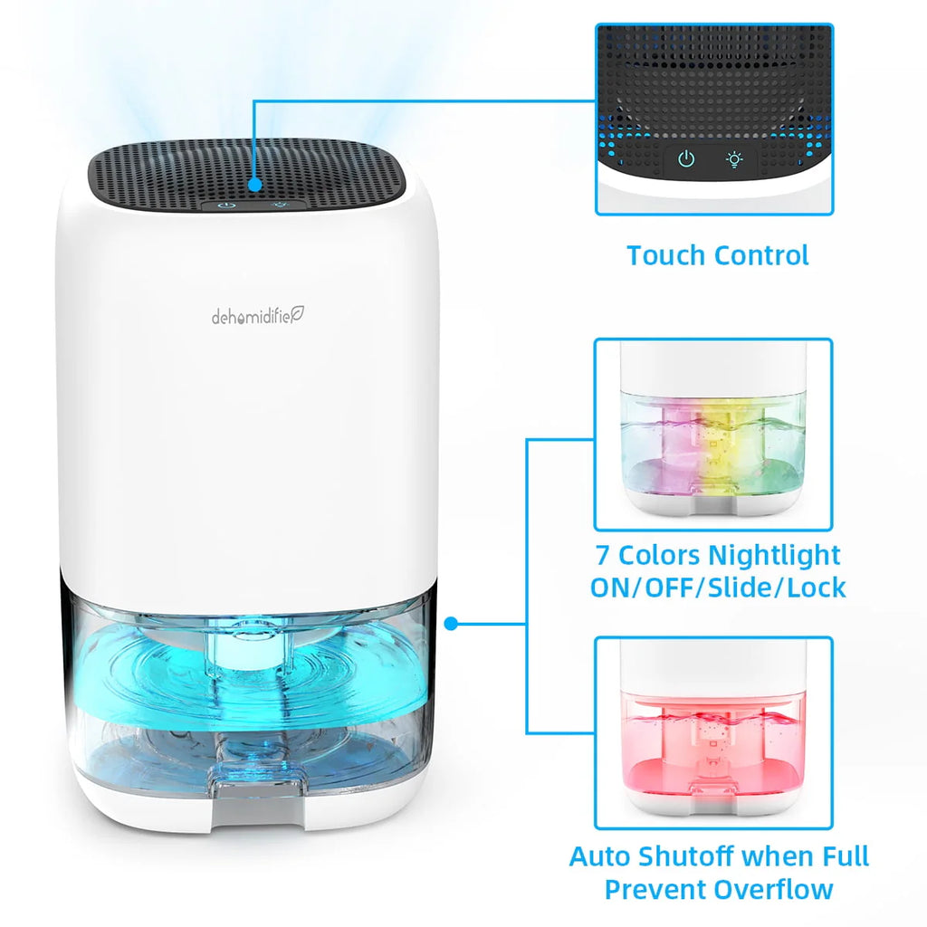 Portable Ultra Quiet Dehumidifier 1000ML B25564