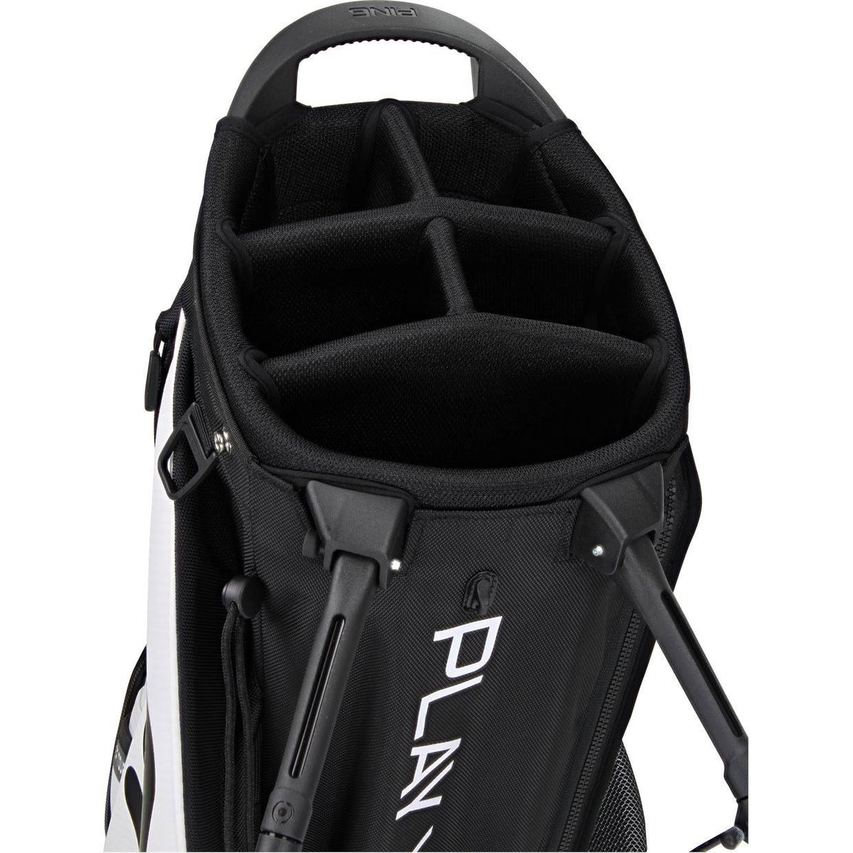 White Black Stand Bag W23290