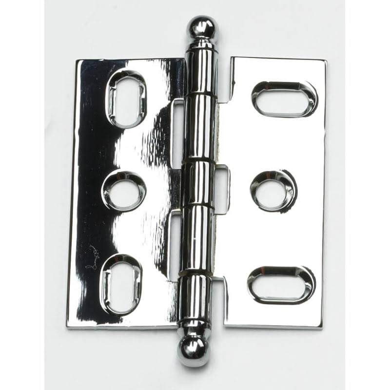 Solid Brass Cabinet Hinges Chrome Inset Butt Hinges J433942